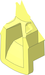 ~Wheel Cover with  7 Double Spoke for Wheel 13.4 x 24 Spoke