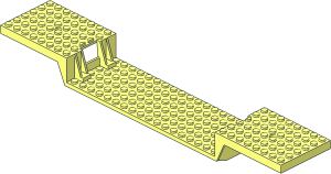 Train Base  6 x 34 Split-Level