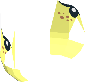 ~Minifig Head Female with Freckles, Dark Orange Eyebrows, Nougat Lips, Smile / Angry 2-Sided Pattern - Half