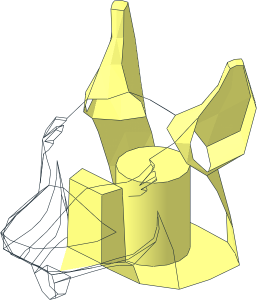 ~Minifig Head Rat (TMNT Splinter)