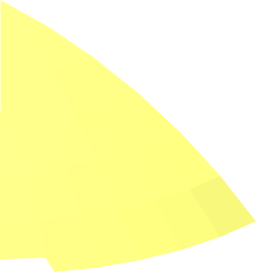 ~Brick  2 x  2 x  0.667 Quarter Circle with Curved Top - Top Surface Half