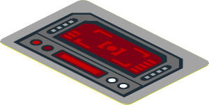 Sticker  1.2 x  1.8 with Viewscreen and Controls