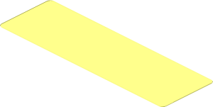 ~Sticker Back  1.2 x  3.8