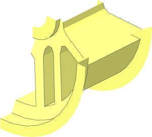 ~Wheel 27/ 38 x 29 - Quarter Rim