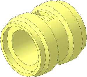Wheel Rim  8 x  7.2 with Pinhole