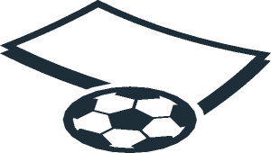 ~Black Flag Border with Football for 2000 Soccer Sets