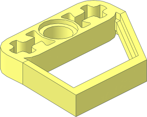 Technic Beam  3 x  0.5 Liftarm with Handle