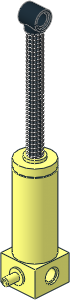 Technic Pneumatic Pump 2 x 2 x 5 with 5.5L Piston (Extended) Technic Pneumatic Pump 2 x 2 x 5 with 5.5L Piston (Extended)
