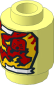 Brick  1 x  1 Round with Bionicle Set 8534 Canister Pattern