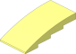 Slope Brick Curved  4 x  8 x  1.667