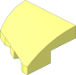 Slope Brick Curved  2 x  2 x  0.667 with Stud Notch Right