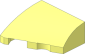 Slope Brick Curved  2 x  2 x  0.667 with Stud Notch Left
