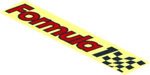 ~Pattern "Formula 1" and Checkered Flag
