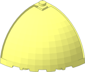 ~Panel  5 x  5 x  3.333 Dome Quarter without Patternable Surfaces
