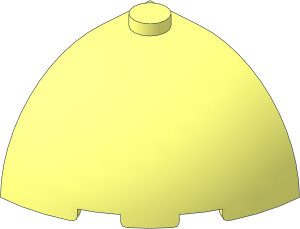 Panel  3 x  3 x  1.667 Dome Quarter