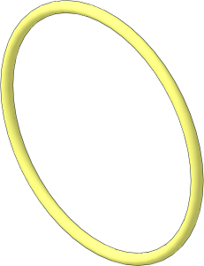 Rubber Belt Round 33 /  1.6