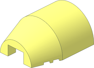 Windscreen  6 x  7 x  2.667