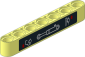 Technic Beam 7 with Pneumatic Cylinder / Half Trucks Diagram sticker