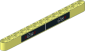Technic Beam 13 with Two Trucks Diagram sticker