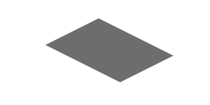 ~Sticker  0.8 x  1.9 with Dark Grey Lines and Black Air Vent on White Background - First Face