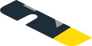 ~Sticker  0.8 x  1.9 with Black Headlamp on Yellow Background Right - Upper Section 6