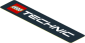 Sticker  0.8 x  3.8 with LEGO Logo and "TECHNIC"