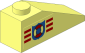 Slope Brick 33  3 x  1 with Coastguard Logo Right Sticker