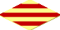 Sticker 1.8 x 1.8 with Red Danger Stripes