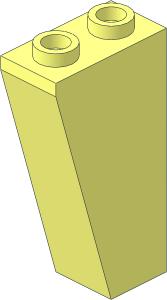 Slope Brick 75  2 x  1 x  3 Inverted