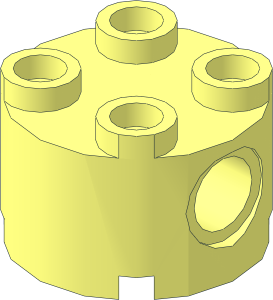 =Brick  2 x  2 Round with Pin Holes