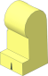 Minifig Leg Left with Black Gap Pattern