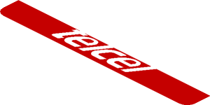 ~Sticker  1.8 x  1.9 with Logos on Red Background - Sixth Face