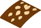 Sticker  1.8 x  1.9 with Tan Spots (Formed)
