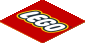 Sticker  5.8 x  5.8 with Lego Logo