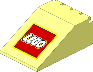 Windscreen  6 x  4 x  2 Canopy with Lego Logo 1973 Sticker