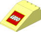 Windscreen  6 x  4 x  2 Canopy with Lego Logo 1973 Sticker