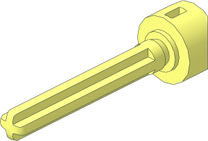 Technic Steering Constant Velocity 8mm Joint Female with 4L Axle