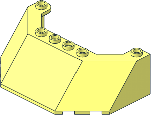 Windscreen  5 x  8 x  2 with Cutout Bottom Corners