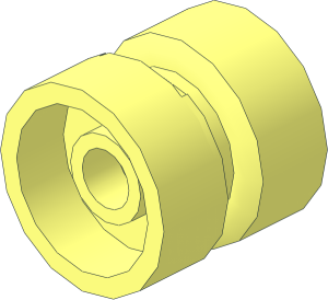 Wheel Rim 11 x 11 with Stud and Pinhole