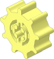 Technic Gear Stepper with  9 Teeth with Dual Mould Teeth