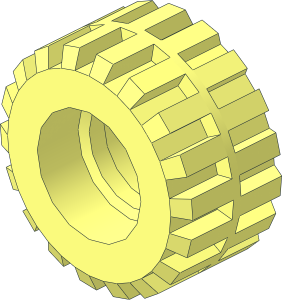 Tyre 11/ 40 x 11 with Centre Band