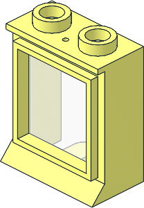 Window 1 x 2 x 2 Classic with Long Sill (Complete) Window 1 x 2 x 2 Classic with Long Sill (Complete)