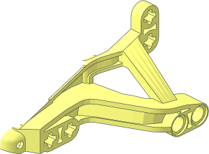 ~Technic Suspension Arm  7 x  7 x  4 Half