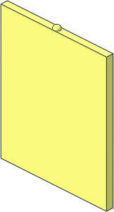 ~Window 1 x 2 x 2 Classic Glass ~Window 1 x 2 x 2 Classic Glass