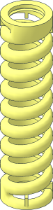Technic Shock Absorber 14L Thick Fake Spring (Extended)