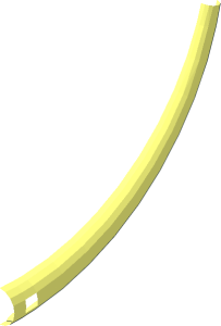 ~Animal Tail Section End Long Half