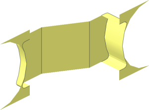 ~Technic Suspension Arm  2 x  6 - Cutout