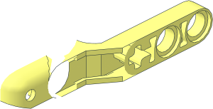 ~Technic Suspension Arm  2 x  6 - Half