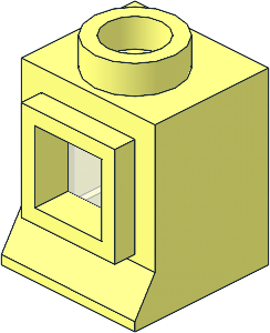 Window 1 x 1 x 1 Classic with Short Sill (Complete) Window 1 x 1 x 1 Classic with Short Sill (Complete)