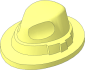 Minifig Hat with Narrow Brim